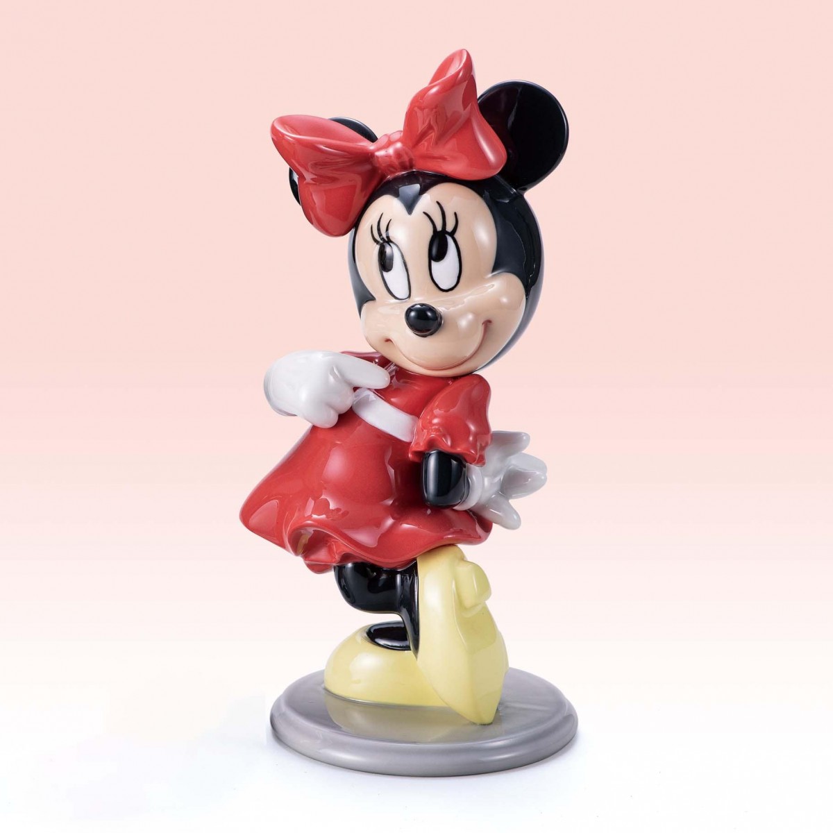 ディズニー生誕75周年記念 1000個限定 ミッキーマウス陶器フィギュア 