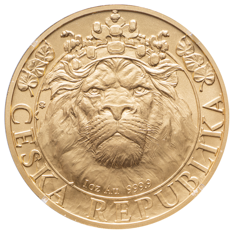 チェコ造幣局2022年発行『ライオン金貨』 | 東京書芸館公式通販 