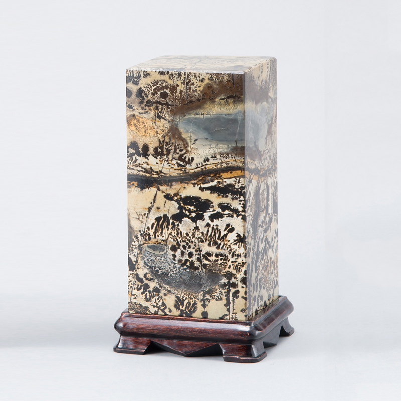 （小） 大自然の山水画『墨画石』20cm | 東京書芸館公式通販ウェブ 