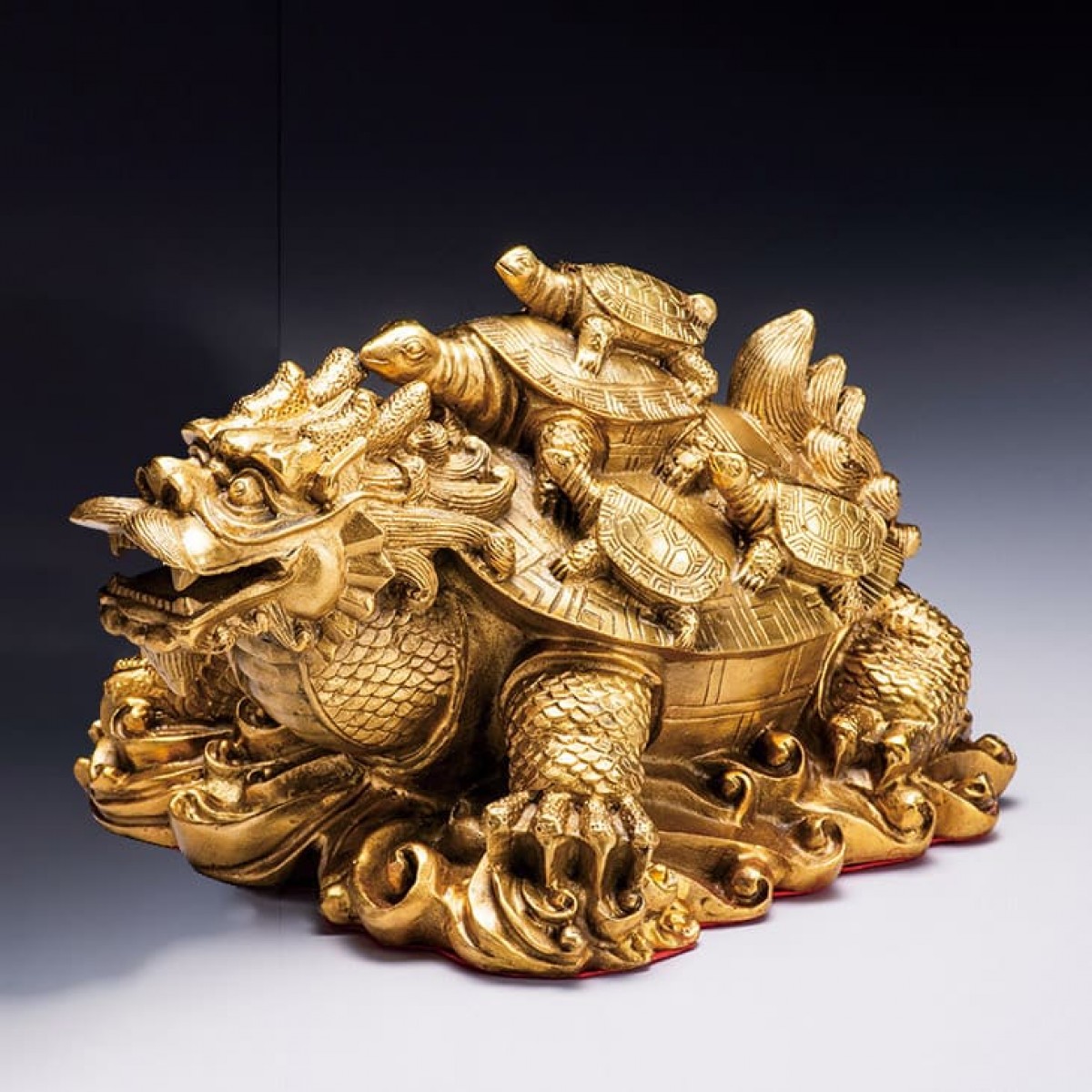 林良慶 銅製『繁栄龍亀』 | 東京書芸館公式通販ウェブサイト - 【東京 