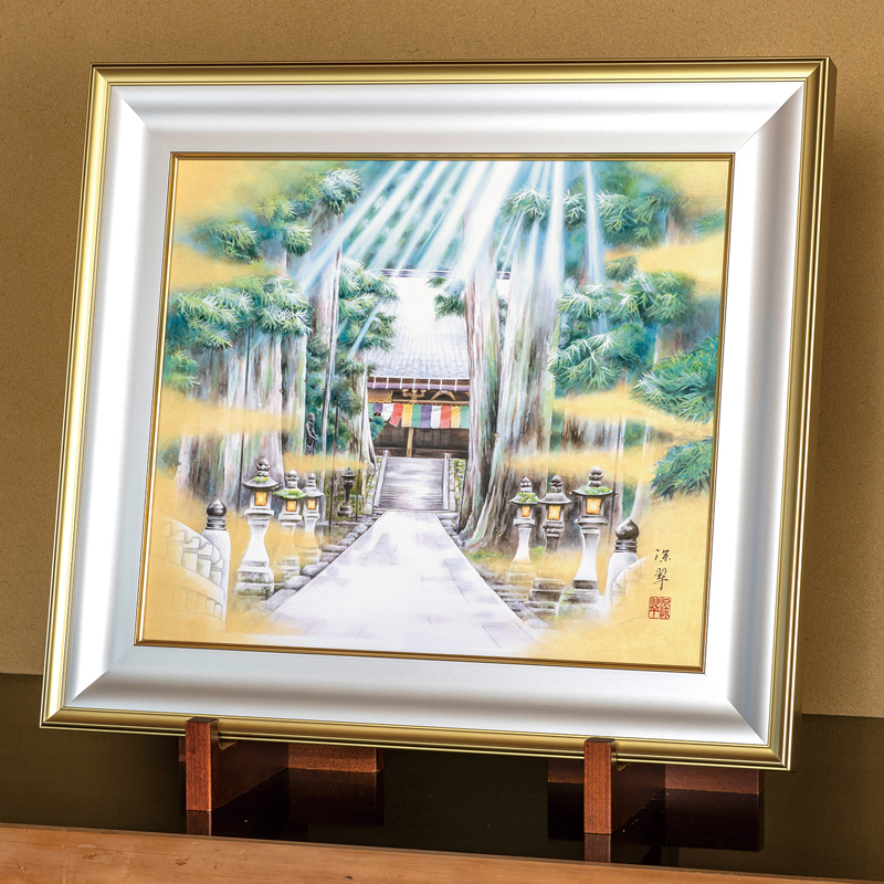 感謝お嫁入り‼️春のささやき‼️城景都銅版画『花と少女』肉筆サイン額装品 感謝お嫁入り‼️春のささやき‼️城景都銅版画『花と少女』肉筆