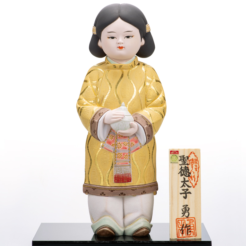 田中勇 博多人形『聖徳太子』 | 東京書芸館公式通販ウェブサイト