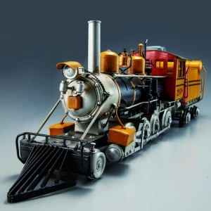 ブリキ『巨大蒸気機関車』