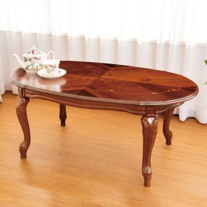 クラウディオ・サオンチェッラ社　ブナ材　木象嵌テーブル『イタリアン クラシック』
