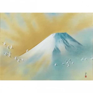 魅力的な価格 和風屏風 桜屏風 四曲 手描き富士鳥居 その他 - abacus