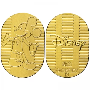 Disney社 正規品 純金『ミッキーマウス 小判』【 大 10g 】