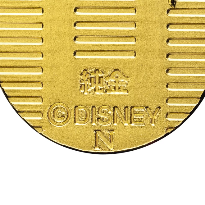 Disney社 正規品 純金『ミッキーマウス 小判』【 小 5g 】 | 東京書芸