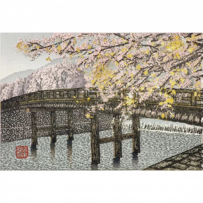 宮本秋風 木版画『京の四季』