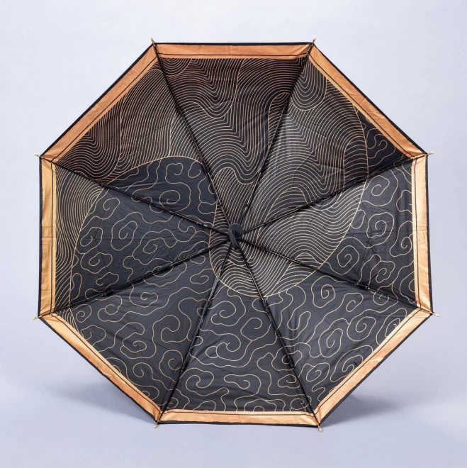 装飾折り畳み傘『螭龍の雨傘』