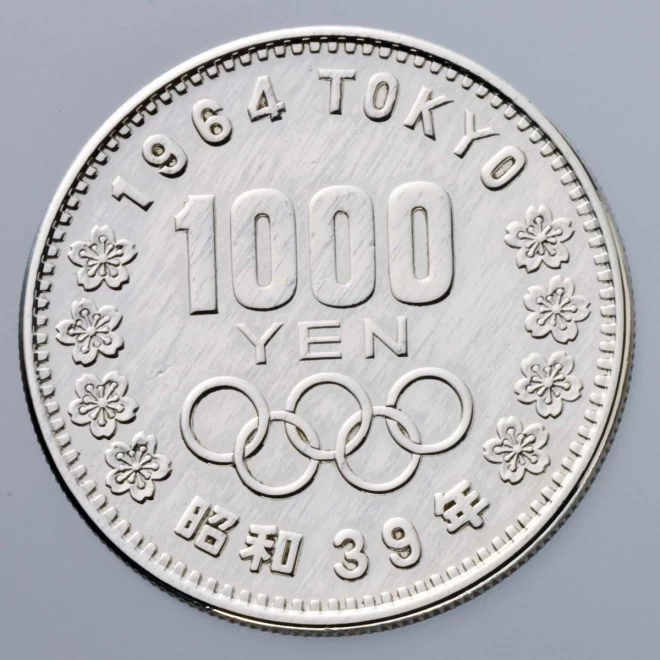 『東京オリンピック記念銀貨セット』各10枚セット