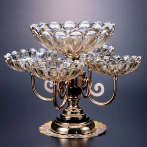 銅製ガラス『貴族の飾台』