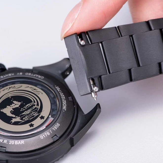 ケンテックス　AGSクォーツ腕時計『JASDF航空救難団モデル』
