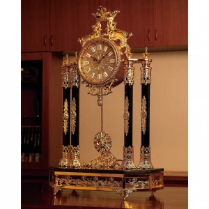 銅製置時計『覇者の威光』