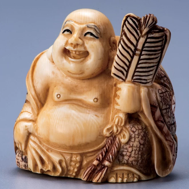 蘇良 マンモス牙彫刻『七福神』七尊一組 - 【東京書芸館公式サイト
