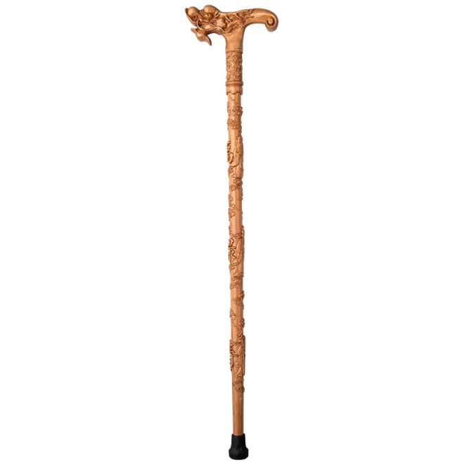 長寿の桃の木『福禄寿杖』85cm