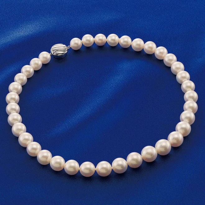 アコヤ真珠『12mm大珠ネックレス』ロ）極上宝珠 | 東京書芸館公式通販