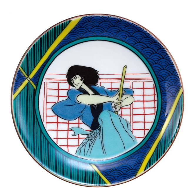 アニメ化50周年記念作品『ルパン三世九谷焼豆皿セット』