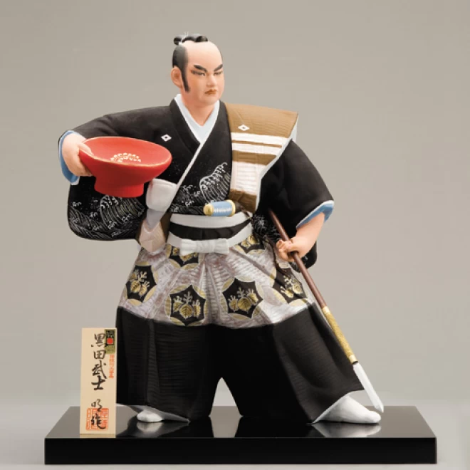 佐藤吉信 博多人形『黒田武士』 | 東京書芸館公式通販ウェブサイト 
