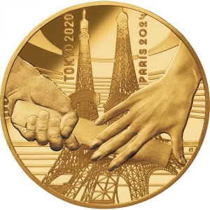 フランス 2023年発行『オリンピック・パラリンピック競技大会（パリ/2024)公式記念コイン 金貨3種セット』
