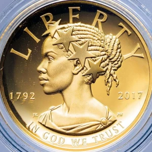 『アメリカ造幣局設立225周年記念100ドルプルーフ金貨』