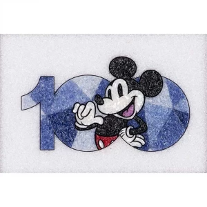 ジュエリー絵画 ディズニー100周年特別作品「ミッキーマウス」/「ミニーマウス」