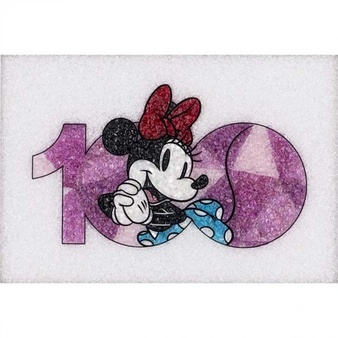 ジュエリー絵画 ディズニー100周年特別作品「ミッキーマウス」/「ミニーマウス」