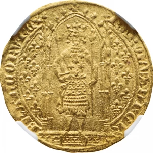 フランス シャルル5世『フランカピエ金貨』