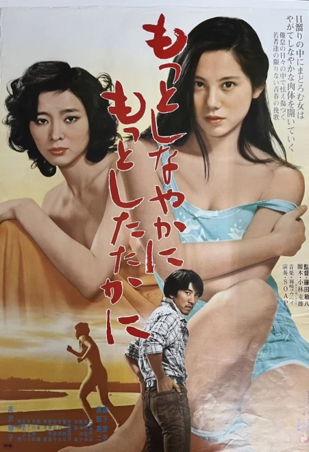 プレミアポスター　藤田敏八監督『もっとしなやかに もっとしたたかに』