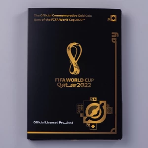 2022年ワールドカップカタール大会公式純金コインバーコレクション